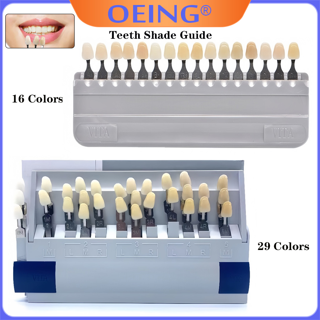 Teeth Whitening Kit - 29/16 Farben Zähne Schatten Guide Keramik