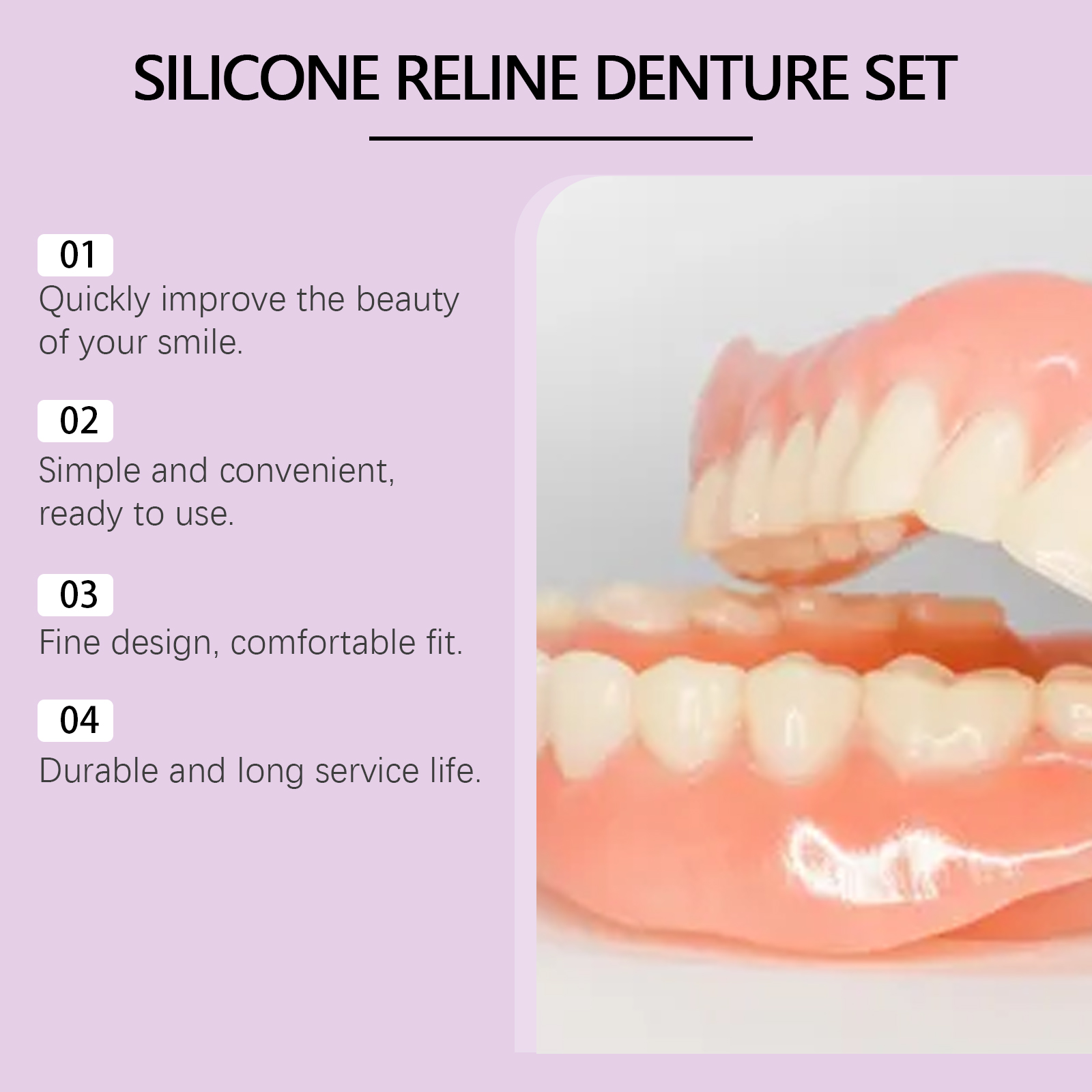 Silikon Prothese Set Fit Tempo – Teeth Whitening Kit Bewertung und Preis