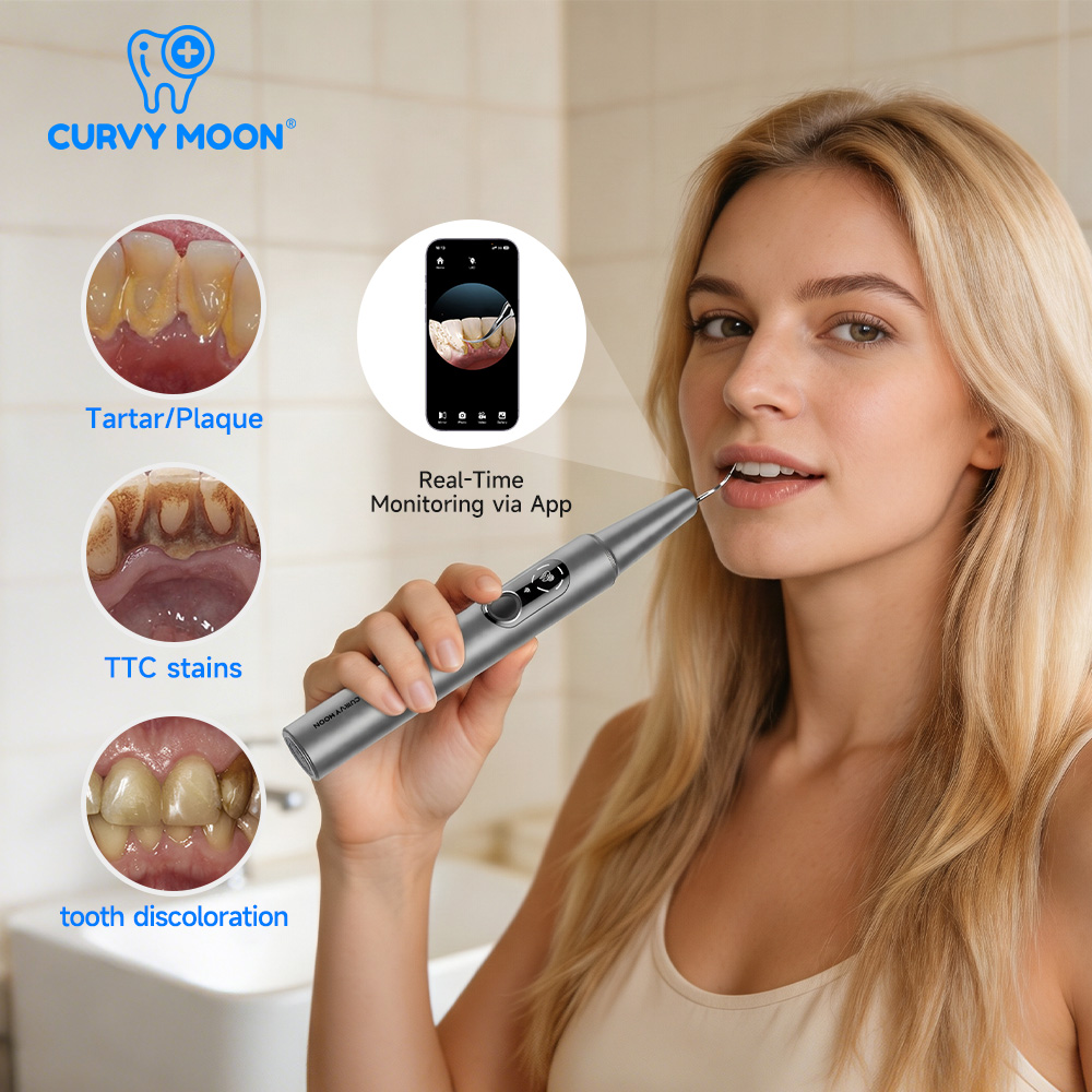CURVY MOON Sichtbarer elektris – Teeth Whitening Express Bewertung und Preis