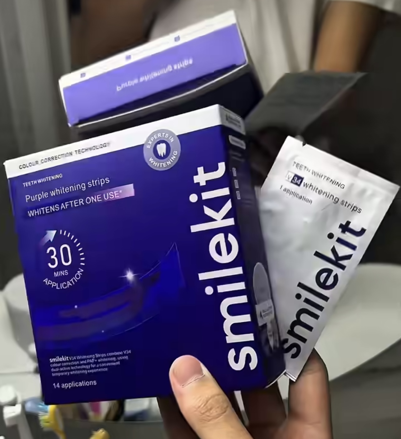 7/14 Paar Zahnaufhellungs-Pfla – Teeth Whitening Crest Bewertung und Preis