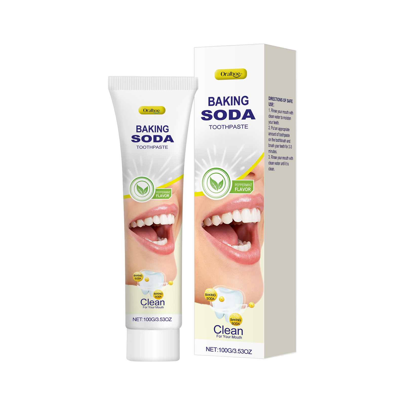 Backpulver-Zahnpasta Tiefenrei – Teeth Whitening Baking Soda Bewertung und Preis
