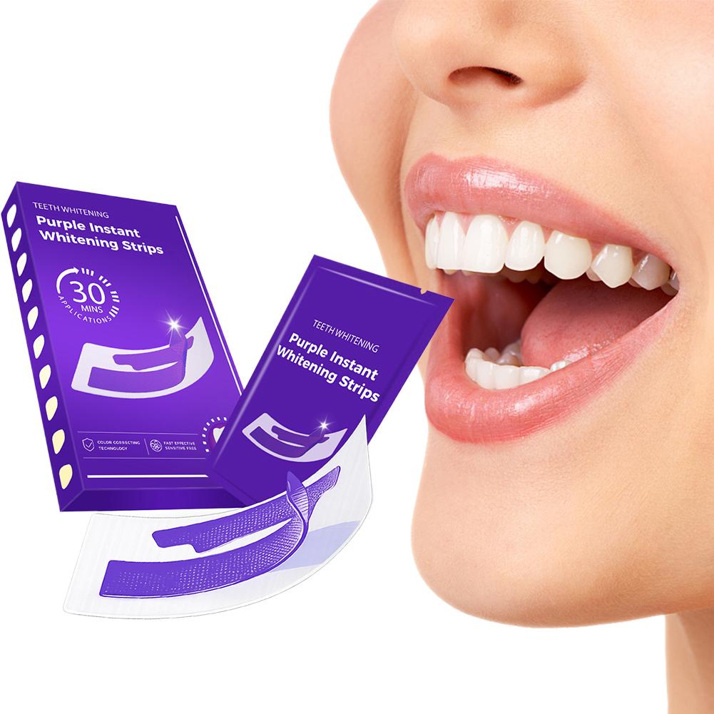 42 Paar Lila Zahnaufhellungsst – Teeth Whitening Crest Bewertung und Preis