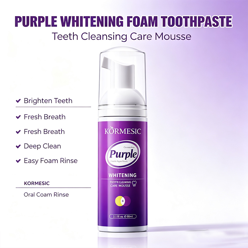 Lila Zahnaufhellungs-Mousse-Sc – Teeth Whitening Crest Bewertung und Preis