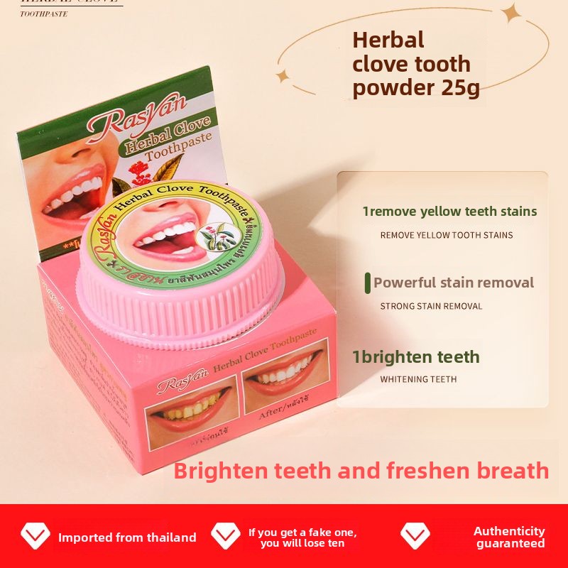 Thailändisches Nelken-/Kokos-Z – Teeth Whitening Cream Bewertung und Preis